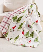 Levtex Gnome Forest Quilted Throw, 50" x 60"