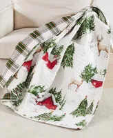 Levtex Tatum Pines Holiday Quilted Throw, 50" x 60"