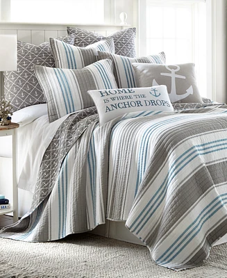 Levtex Provincetown Reversible Quilt, Twin/Twin Xl
