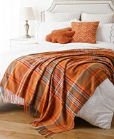 Battilo Lifestyle Plaid Acrylic Throw, 50" x 60"