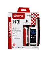 Motorola Solutions T478 35 mi. Red Cross Emergency Preparedness Two-Way Radio 2-Pack