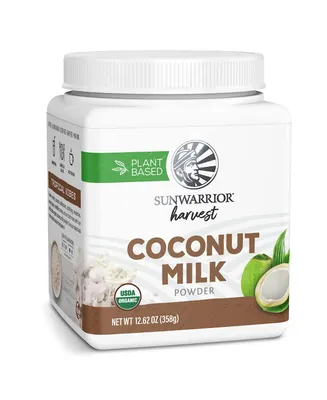 Sunwarrior Organic Coconut Milk Powder with Mct | Coffee Creamer Alternative Raw Keto Paleo Gluten Free Sugar Free Diary Free Shelf Stable | Coconut P