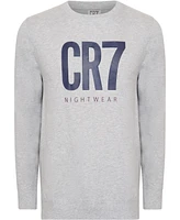 CR7 Men's Cotton Loungewear Top and Pant Set