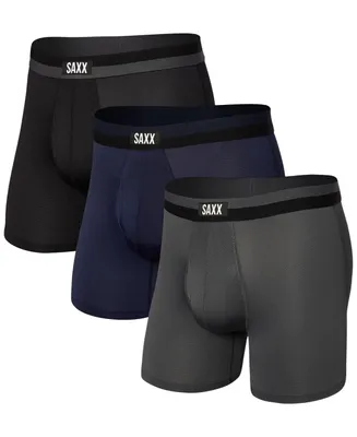 Saxx Men's Sport Mesh Slim Fit Boxer Briefs – 3PK