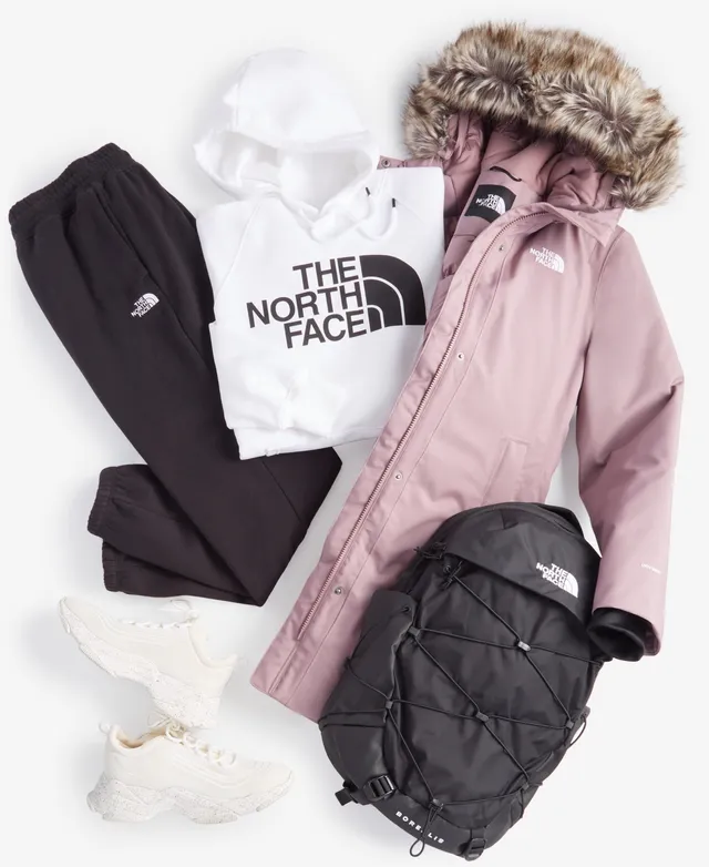 The North Face Women's Denali Jacket, Borealis Backpack & Fleece Sweatpants  - Macy's