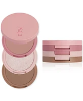 Kaja Face Bento Cream Bronzer, Powder Blush & Highlighter Sculpting Trio