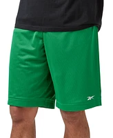 Reebok Men's Mesh Logo Basketball Shorts