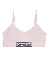 Calvin Klein Big Girls Seamless Ruched Crop Bra