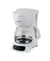 Brentwood 4 Cup Coffee Maker - White