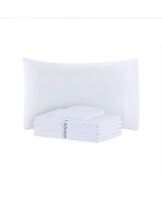Arkwright Bulk Microfiber Pillowcases 12 Pack Color Options Pillow Cover Bedding Essentials Supplies For Hosts Of Hotel Motel Or Rental Properties Queen Standard