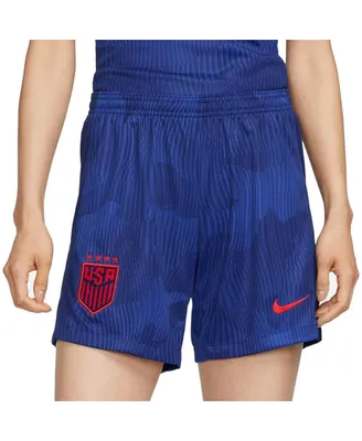 Women's Nike Blue Uswnt 2023 Away Stadium Shorts