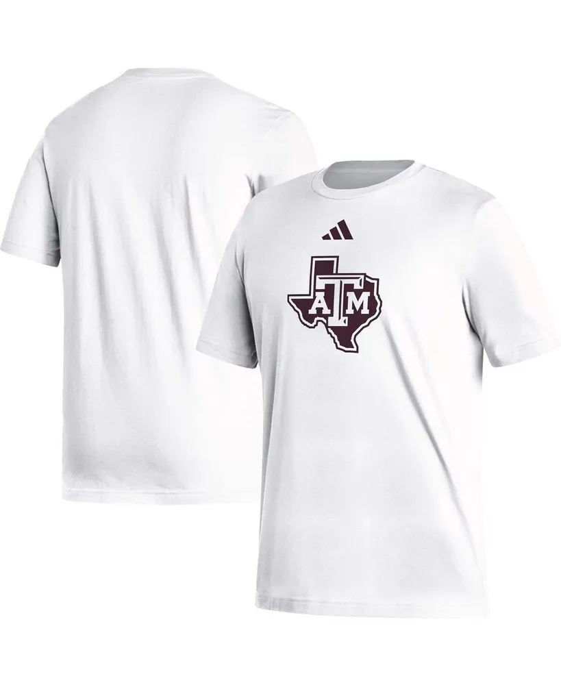 Men's adidas White Texas A&M Aggies Logo Fresh T-shirt