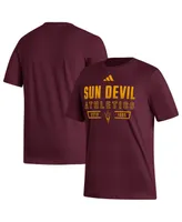 Men's adidas Maroon Arizona State Sun Devils Head of Class Fresh T-shirt