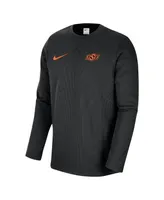 Men's Nike Black Oklahoma State Cowboys Pullover Sweatshirt