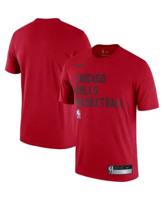 Men's Nike Red Chicago Bulls 2023/24 Sideline Legend Performance Practice T-shirt