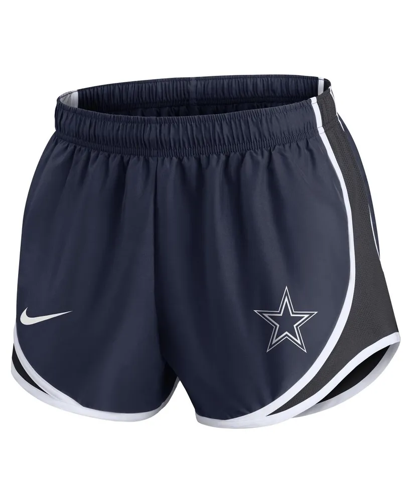 Women's Nike Navy Dallas Cowboys Plus Tempo Shorts