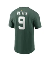 Men's Nike Christian Watson Green Bay Packers Player Name and Number T-shirt