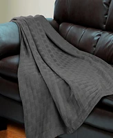 Superior Basket Weave All Season Cotton Blanket