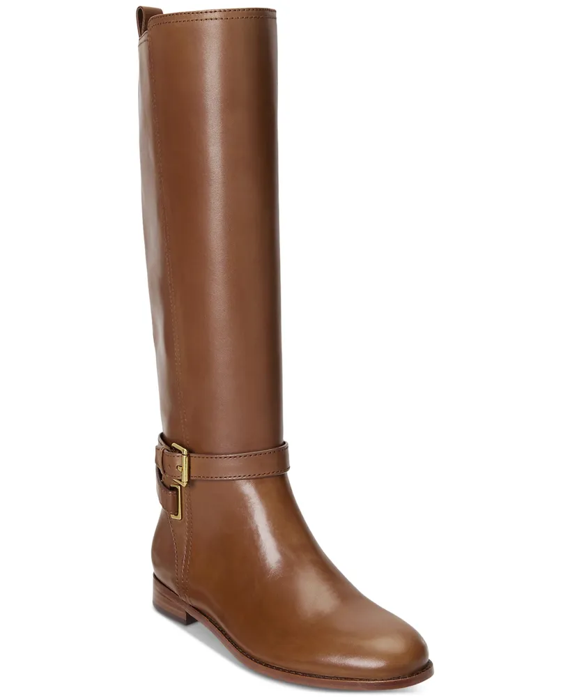 Lauren Ralph Lauren Women's Blayke Buckled Riding Boots