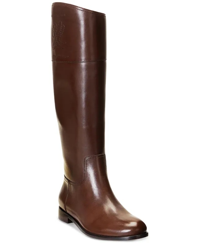 Lauren Ralph Lauren Women's Bridgette Buckled Riding Boots - Macy's