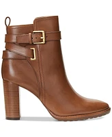 Lauren Ralph Women's Madisyn Buckled Dress Booties