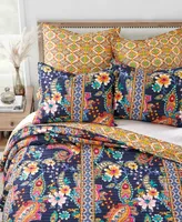 Levtex Bertelli Paisley Reversible 3-Pc. Quilt Set