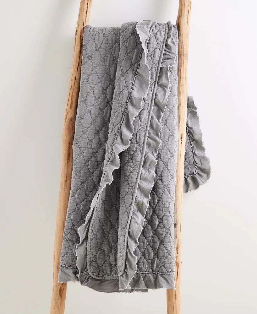 Levtex Stonewashed Reversible Quilted Throw, 50" x 60"