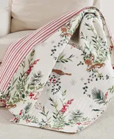 Levtex Winterberry Forest Reversible Quilted Throw, 50" x 60"