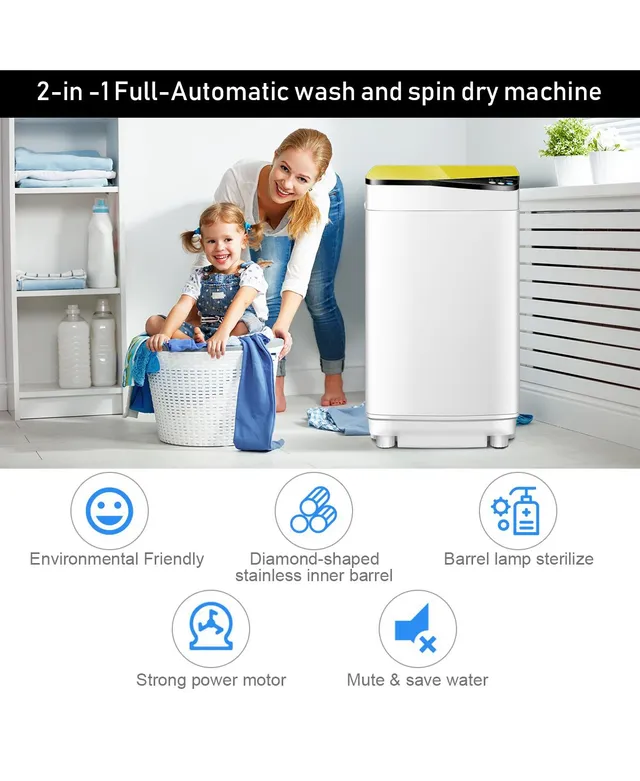 Giantex Twin Tub Portable Mini Washing Machine Washer 13.2