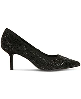 Thalia Sodi Women's Heathere Slip-On Pointed-Toe Mid-Heel Pumps