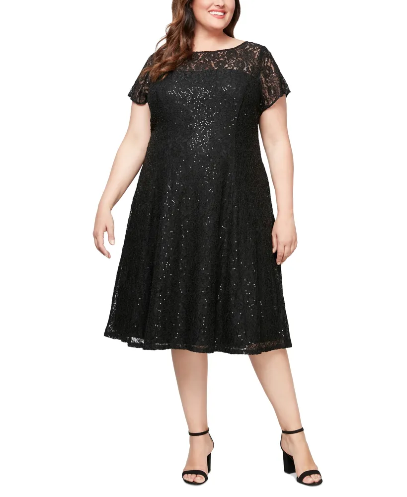 Black Formal Plus Size Dresses for Women - Macy's