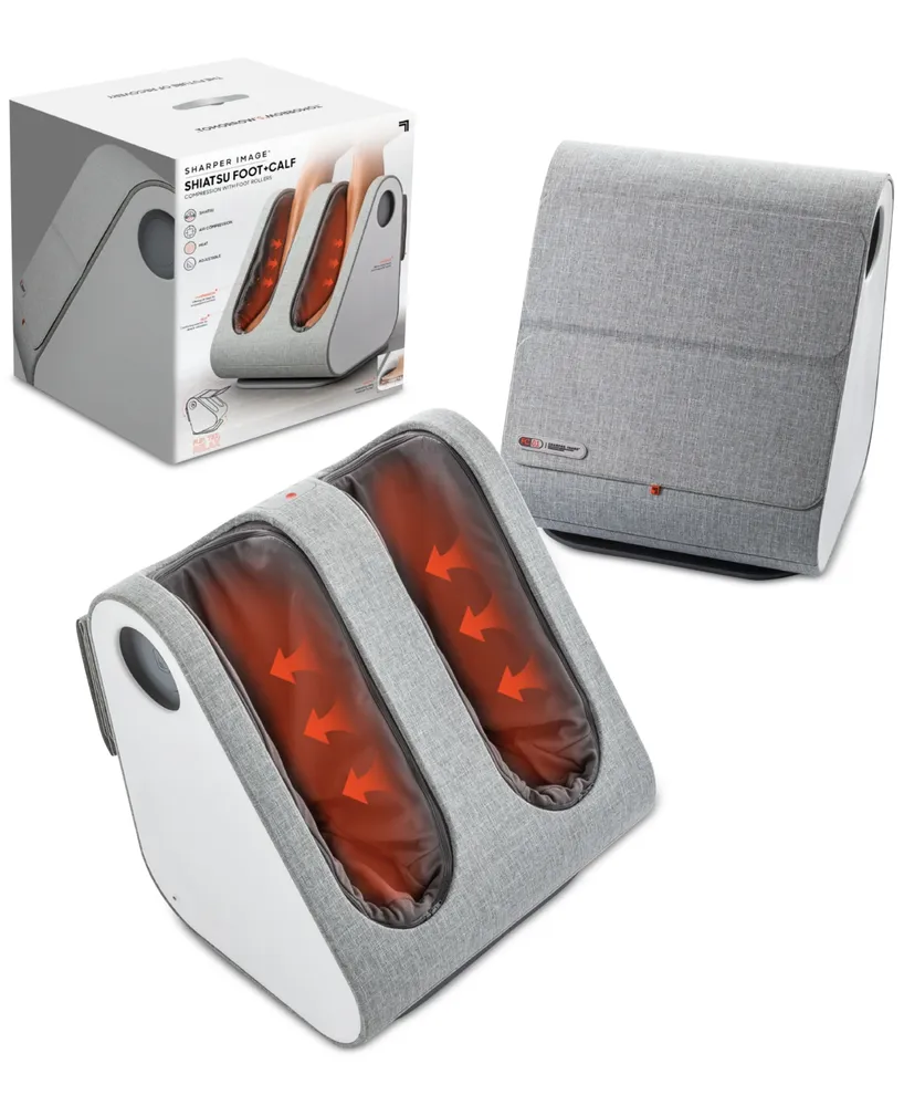 Sharper Image Shiatsu Heated Foot and Calf Massager