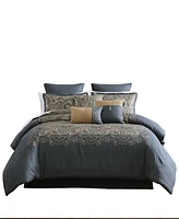 Riverbrook Home Coley 9 Piece Comforter Set, Queen