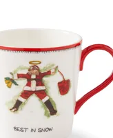 Kit Kemp for Spode Christmas Doodles Best in Snow Mug