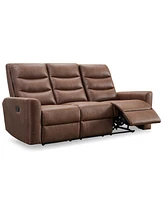 Bentley 70.5" Polyester Manual Reclining Sofa