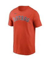 Nike Men's Alex Bregman Houston Astros Name and Number Player T-Shirt