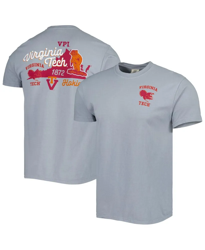 Men's Graphite Virginia Tech Hokies Vault State Comfort T-shirt