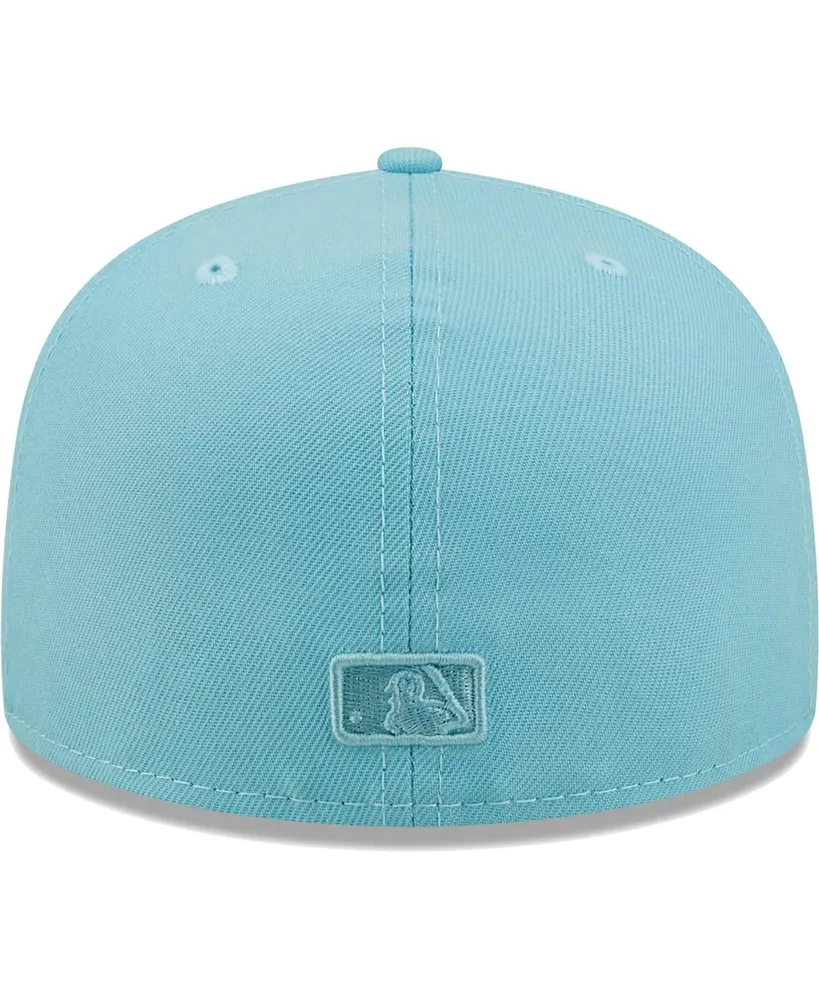Men's New Era Light Blue San Francisco Giants Color Pack 59FIFTY Fitted Hat