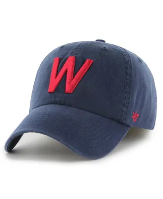 Men's '47 Brand Navy Washington Senators Cooperstown Collection Franchise Fitted Hat