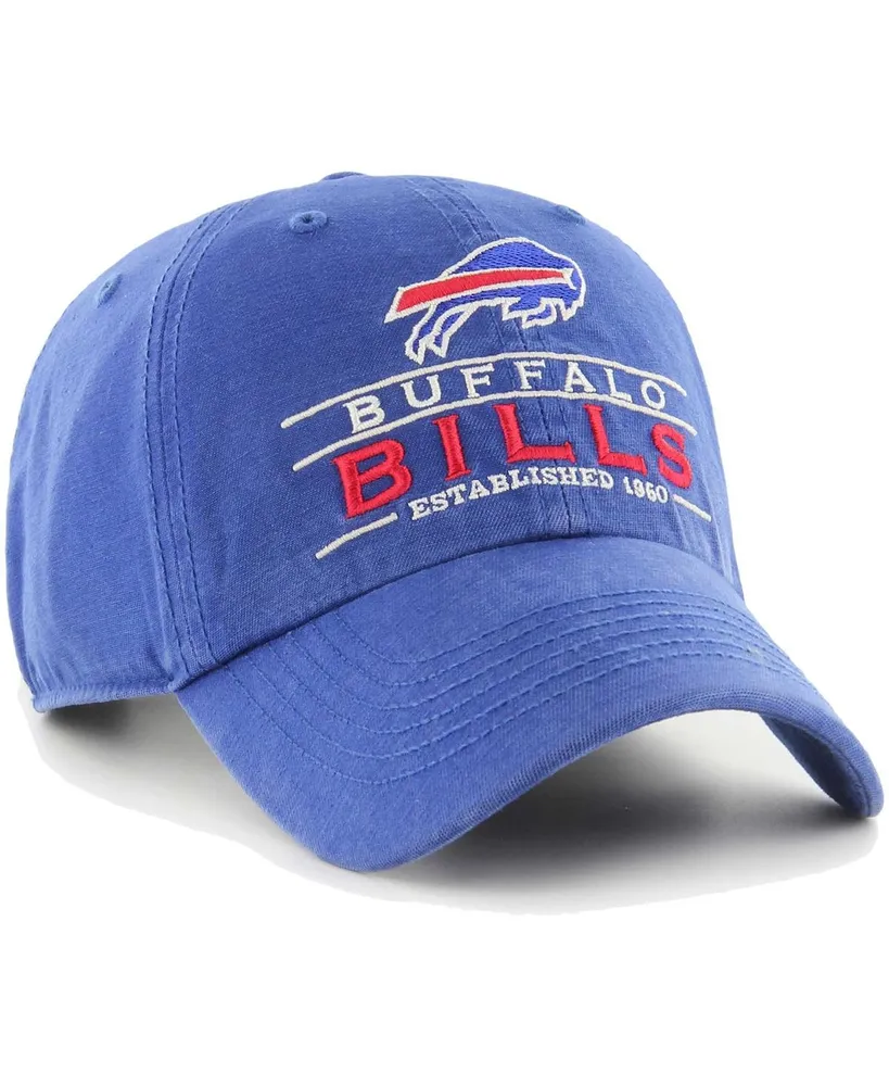 Men's '47 Brand Royal Buffalo Bills Vernon Clean Up Adjustable Hat