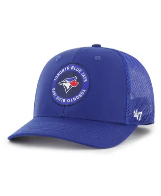Men's '47 Brand Royal Toronto Blue Jays Unveil Trucker Adjustable Hat