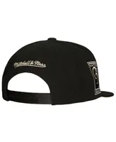 Men's Mitchell & Ness Black Chicago White Sox Cooperstown Collection True Classics Snapback Hat