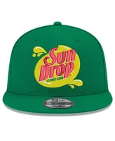 Men's New Era Kelly Green Dale Earnhardt Jr. Sun Drop Golfer Snapback Hat