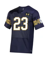 Men's Under Armour Navy Notre Dame Fighting Irish 2023 Aer Lingus College Football Classic Replica Jersey