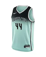 Big Boys and Girls Nike Betnijah Laney Mint New York Liberty 2023 Rebel Edition Victory Player Jersey