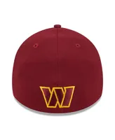 Men's New Era Burgundy Washington Commanders City Originals 39THIRTY Flex Hat