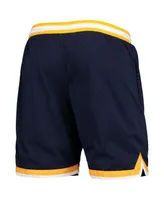 Men's Royal, Yellow Beast Mode Varsity Basketball Shorts