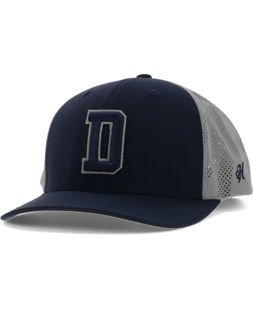 Men's Hooey White Dallas Cowboys All Mesh Trucker Adjustable Hat