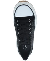 Wild Pair Highfive Bling Lace-Up Low-Top Sneakers, Created for Macy's