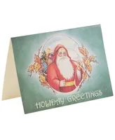 Jam Paper Christmas Cards Matching Envelopes Set - Modern Holiday Greetings - 10 Per Pack